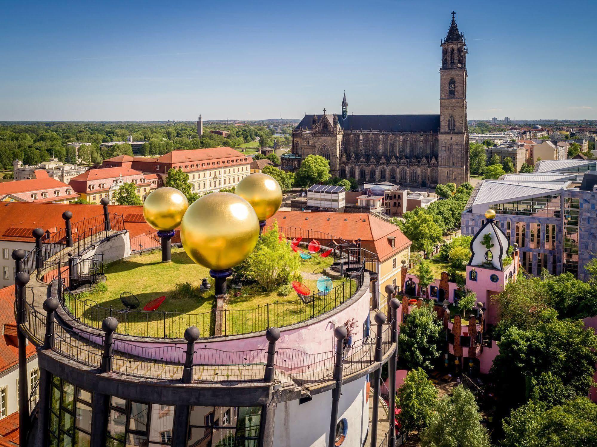 apartHOTEL Magdeburg Bagian luar foto